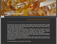 Tablet Screenshot of galerie-osipov.de